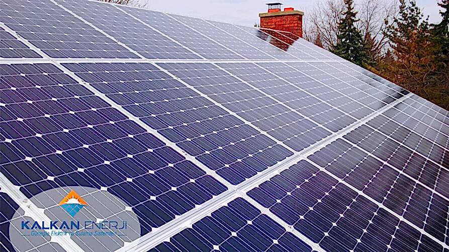 Solar Güneş Paneli Sistemi Ev İçin Elektrik